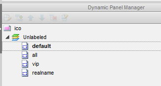 AXURE 原型设计教程2——变量控制不同场景的交互演示