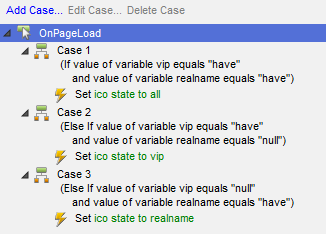 AXURE 原型设计教程2——变量控制不同场景的交互演示