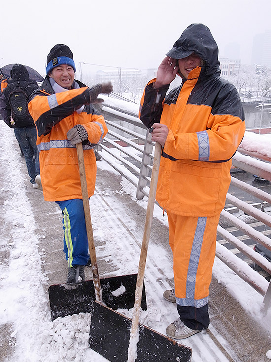 2011年的第一场雪