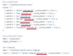 建立自己的docker镜像加速服务：cloudflare-docker-proxy